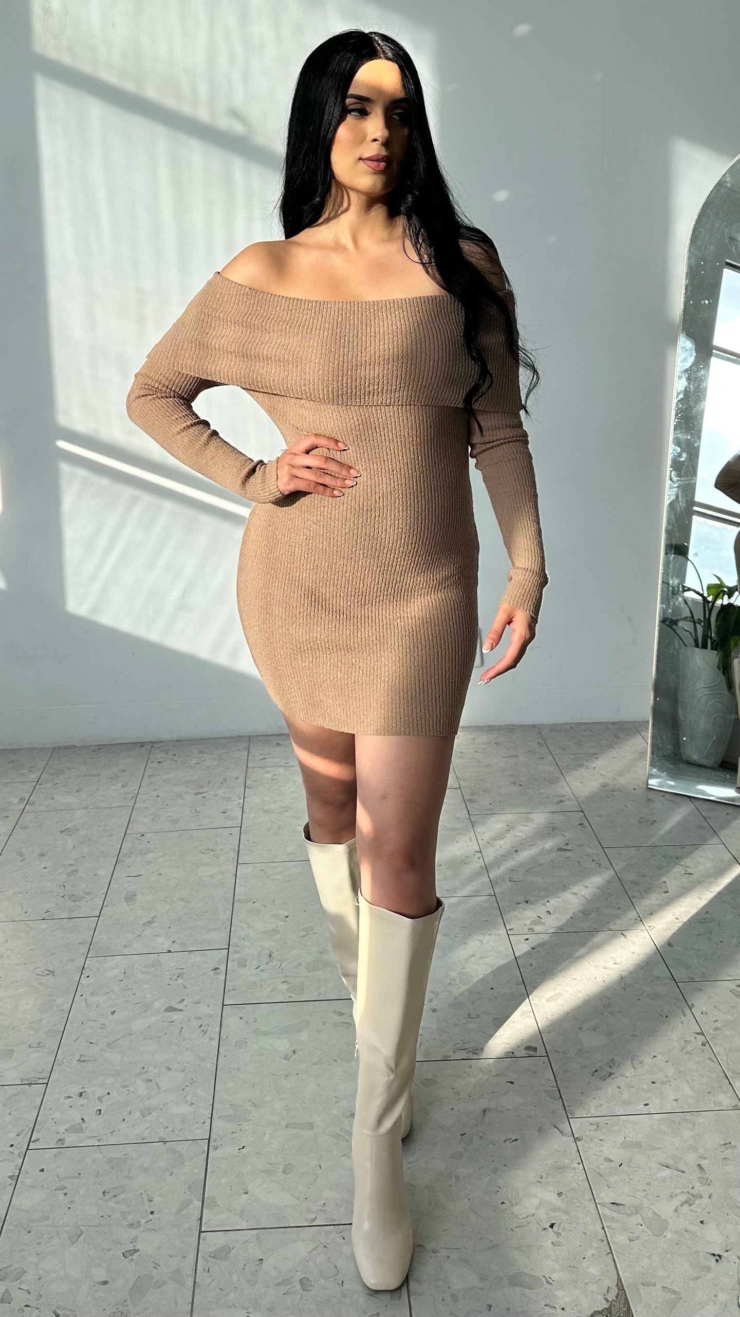 Grace Off Shoulder Dress