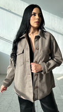 Load image into Gallery viewer, Madelyn Oversized Shacket Mocha
