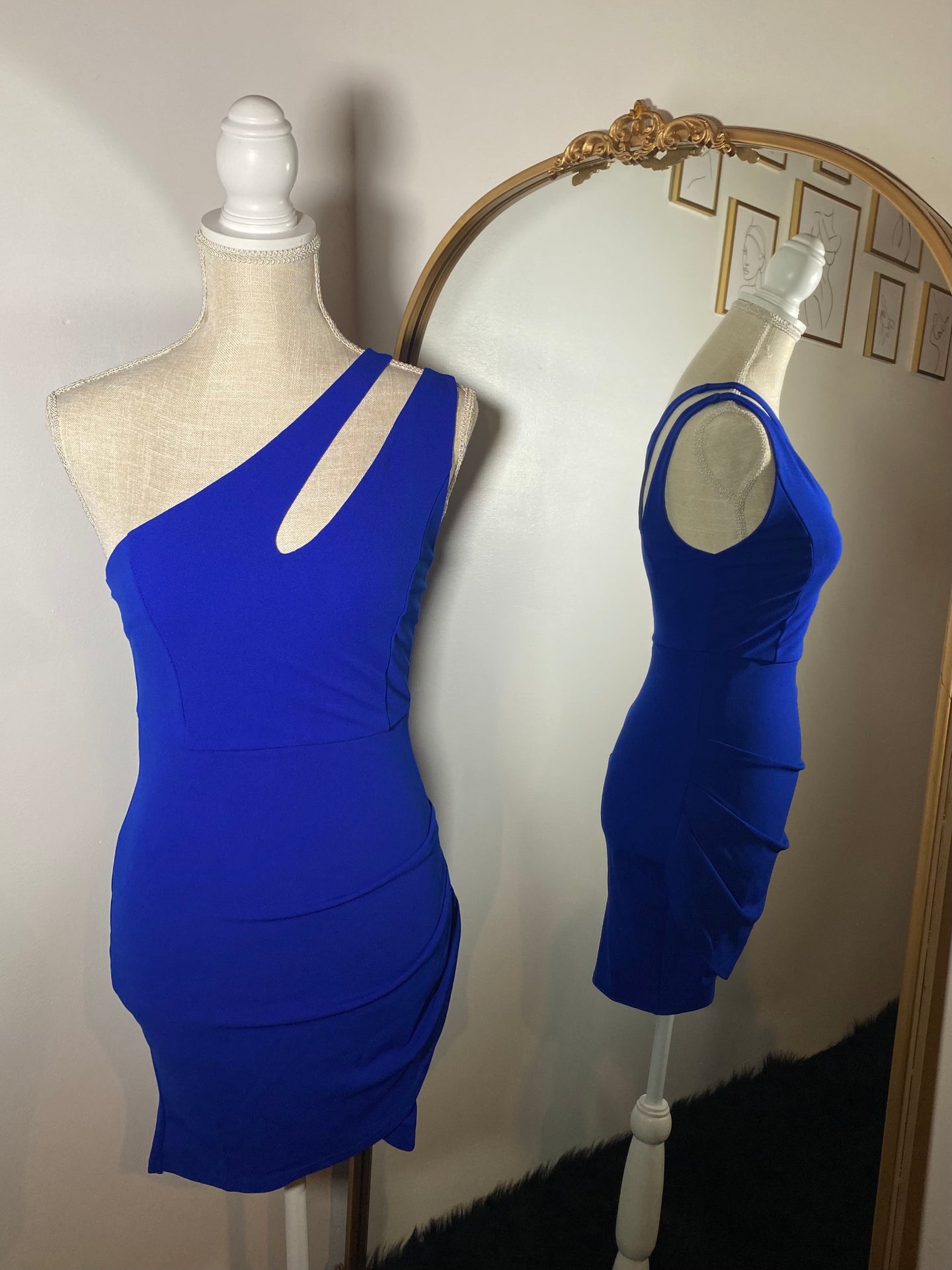 Catalina Dress Royal Blue