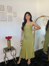 Load image into Gallery viewer, Layla Dress Chartreuse
