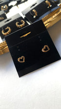 Load image into Gallery viewer, Dainty Heart Earrings
